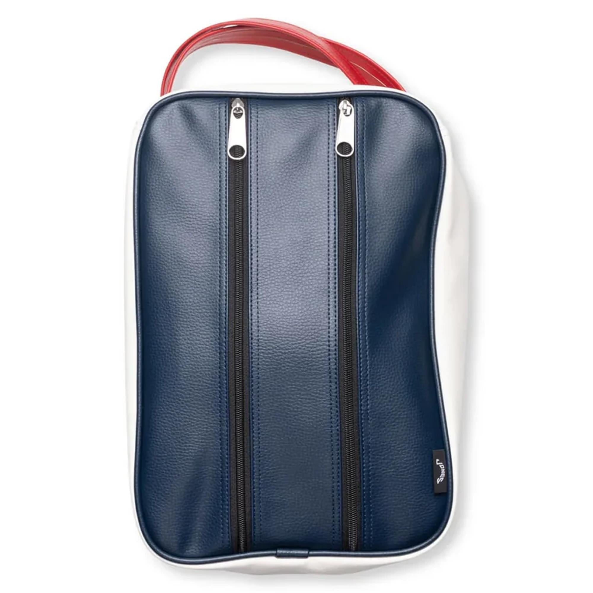 Jones Classic Shoe Bag Navy/White/Red